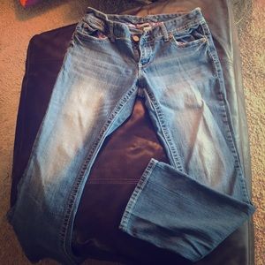 Boot cut jeans